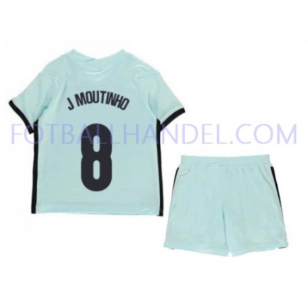 Barn Fotballdrakter Portugal Joao Moutinho 8 Borte Euro 2020 Kortermet